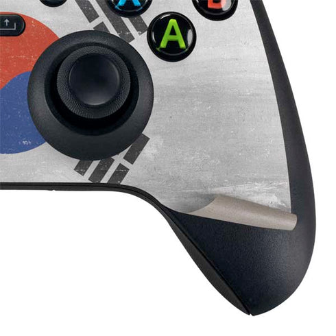 South Korean Flag Distressed Xbox Series X Controller Skin