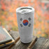 South Korean Flag Distressed Yeti 20oz Tumbler Skin