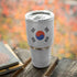 South Korean Flag Distressed Yeti 30oz Rambler Tumbler Skin