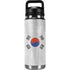 South Korean Flag Distressed YETI Rambler 26oz Bottle Skin