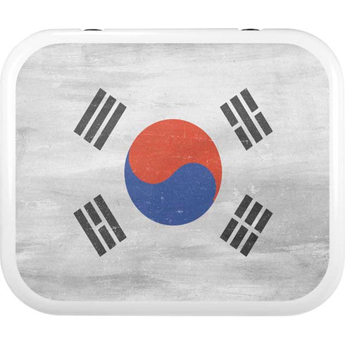 South Korean Flag Distressed YETI Roadie 24 Hard Cooler Skin