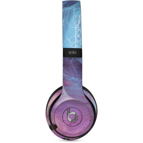 Space Marble Beats Solo 2 Wired Skin