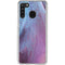Space Marble Galaxy A21 Clear Case