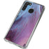 Space Marble Galaxy A21 Clear Case