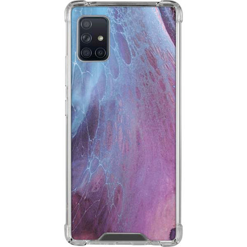 Space Marble Galaxy A51 5G Clear Case