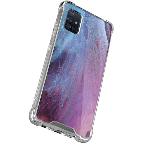 Space Marble Galaxy A51 5G Clear Case