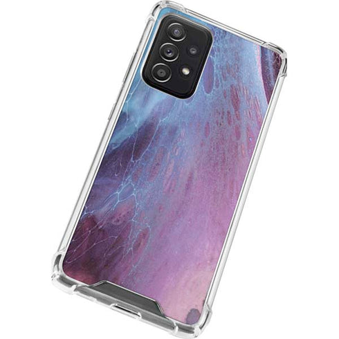 Space Marble Galaxy A52 5G Clear Case