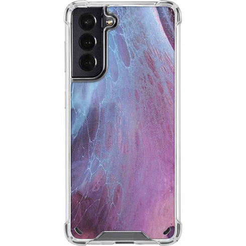 Space Marble Galaxy S21 5G Clear Case