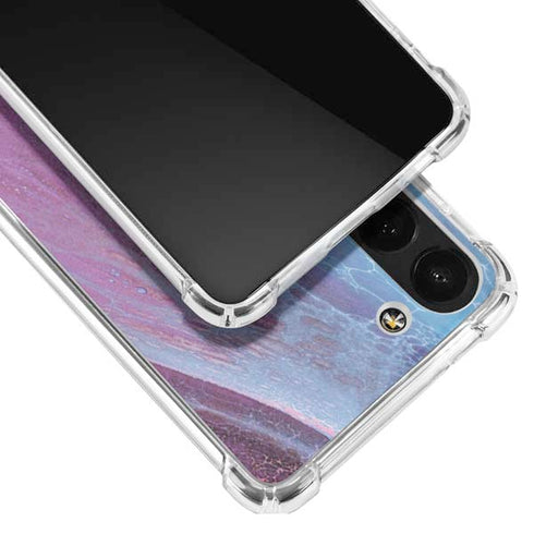 Space Marble Galaxy S23 Clear Case