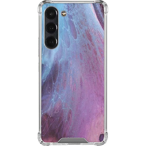 Space Marble Galaxy S23 Plus Clear Case