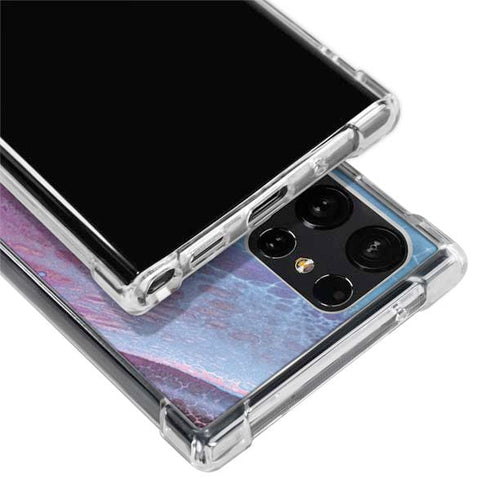 Space Marble Galaxy S24 Ultra Clear Case