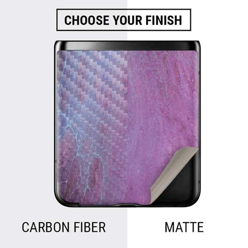 Space Marble Galaxy Z Flip Skin