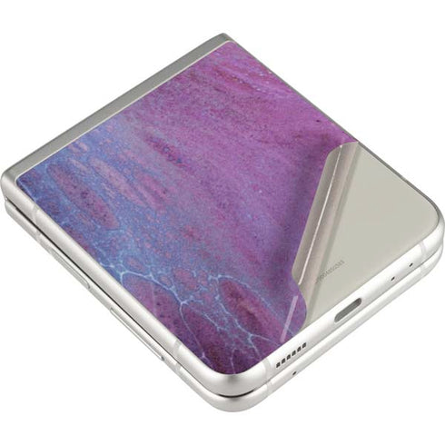 Space Marble Galaxy Z Flip3 5G Skin