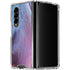 Space Marble Galaxy Z Fold4 5G Clear Case