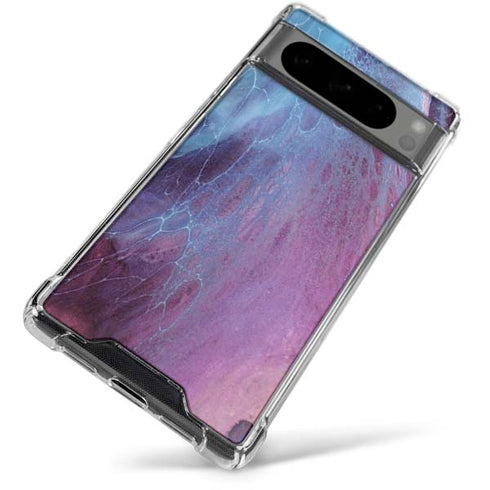 Space Marble Google Pixel 8 Pro Clear Case