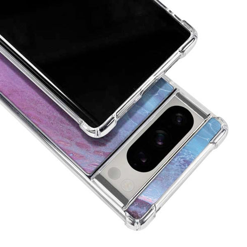 Space Marble Google Pixel 8 Pro Clear Case