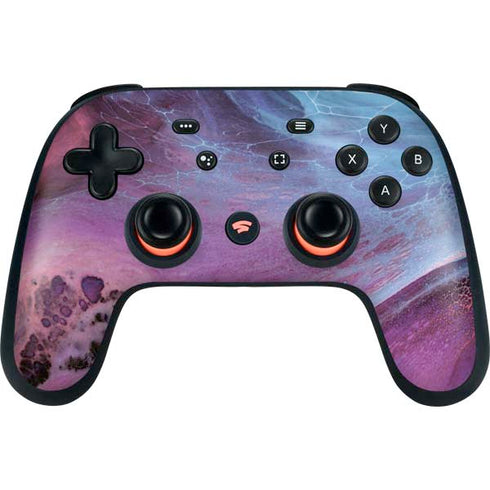 Space Marble Google Stadia Controller Skin