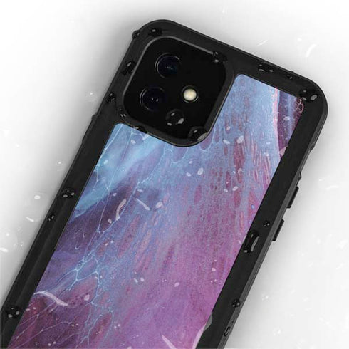 Space Marble iPhone 12 Mini Waterproof Case