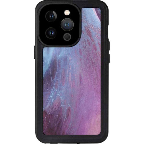 Space Marble iPhone 14 Pro Waterproof Case