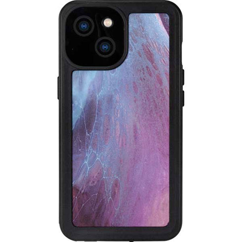 Space Marble iPhone 15 Waterproof Case