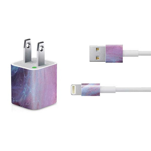 Space Marble iPhone Charger (5W USB) Skin