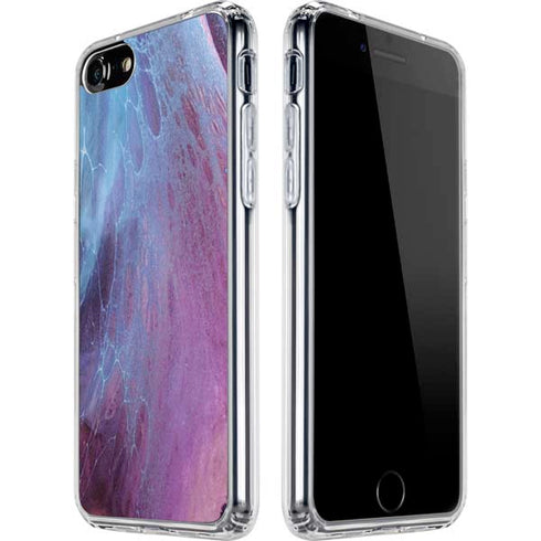 Space Marble iPhone SE (2nd & 3rd Gen) Clear Case