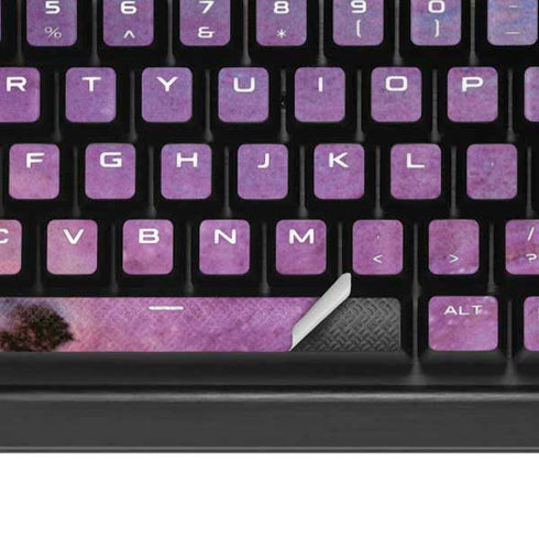 Space Marble K95 RGB PLATINUM Mechanical Gaming Keyboard Skin