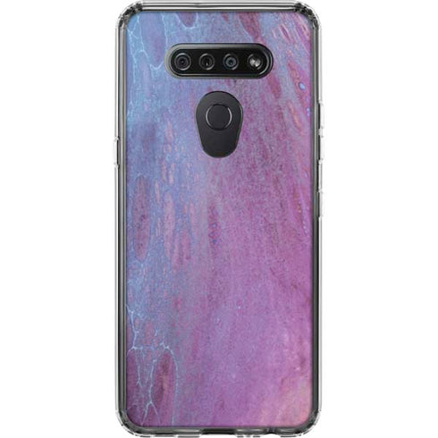 Space Marble LG K51/Q51 Clear Case