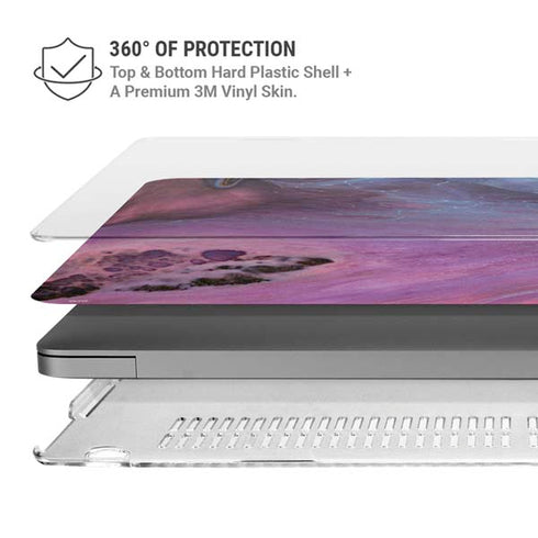 Space Marble MacBook Pro 16in (2021-25) Case plus Skin
