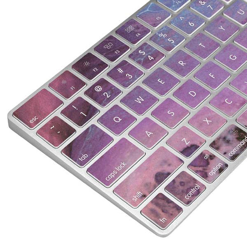 Space Marble Magic Keyboard Skin