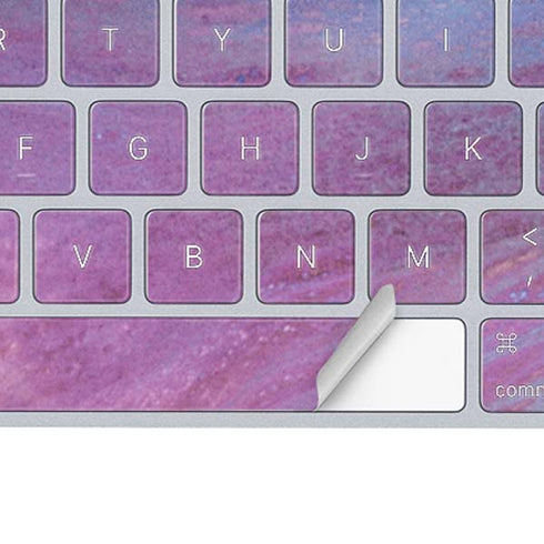 Space Marble Magic Keyboard Skin