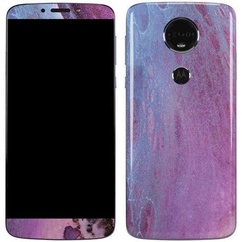 Space Marble Moto E5 Plus Skin