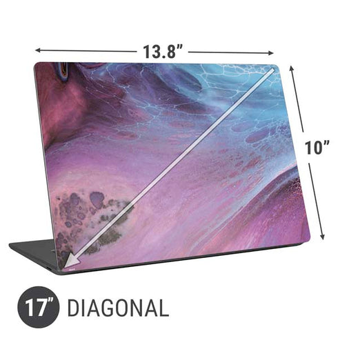 Space Marble Universal Laptop 17in (13.8 x 10in) Skin