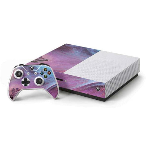 Space Marble Xbox One S Console and Controller Bundle Skin