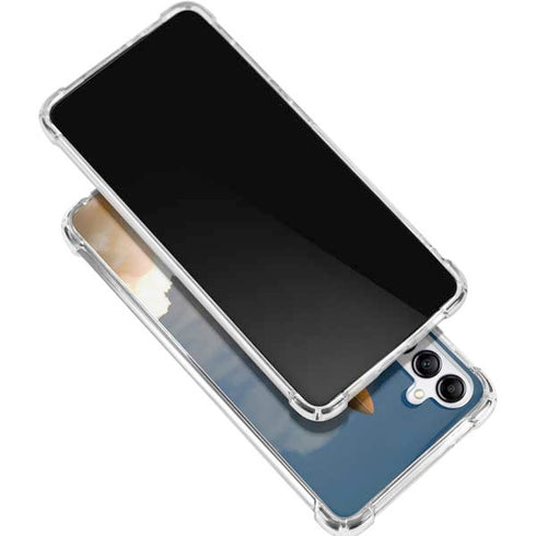 Space Shuttle Atlantis Liftoff Galaxy A15 5G Clear Case