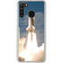 Space Shuttle Atlantis Liftoff Galaxy A21 Clear Case