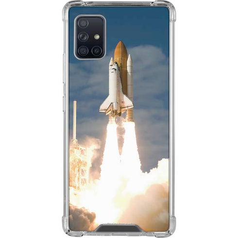 Space Shuttle Atlantis Liftoff Galaxy A51 5G Clear Case