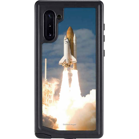 Space Shuttle Atlantis Liftoff Galaxy Note 10 Waterproof Case