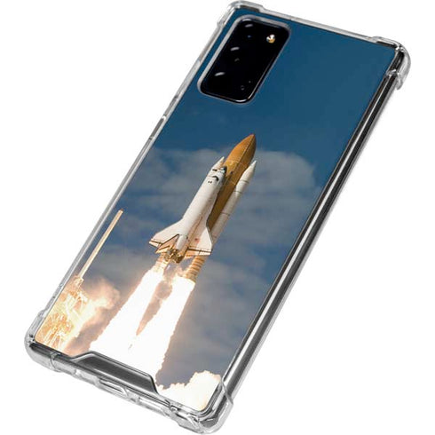 Space Shuttle Atlantis Liftoff Galaxy Note20 5G Clear Case