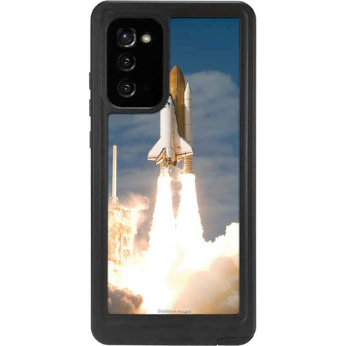Space Shuttle Atlantis Liftoff Galaxy Note20 5G Waterproof Case
