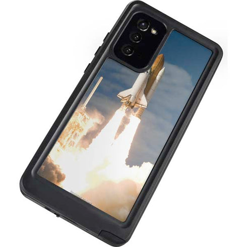 Space Shuttle Atlantis Liftoff Galaxy Note20 5G Waterproof Case
