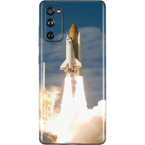 Space Shuttle Atlantis Liftoff Galaxy S20 Fan Edition Skin