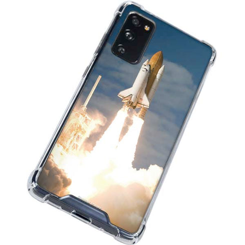 Space Shuttle Atlantis Liftoff Galaxy S20 FE Clear Case