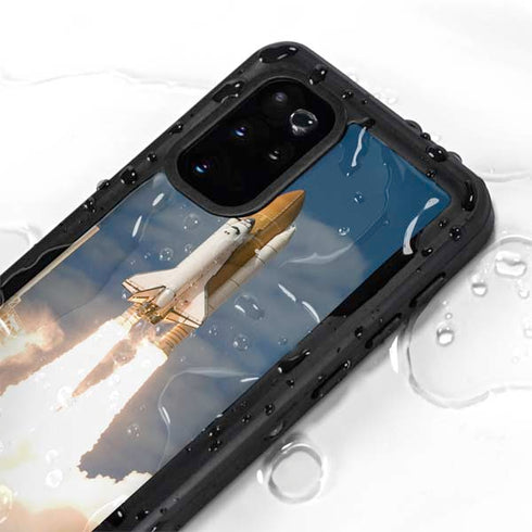 Space Shuttle Atlantis Liftoff Galaxy S20 Plus Waterproof Case