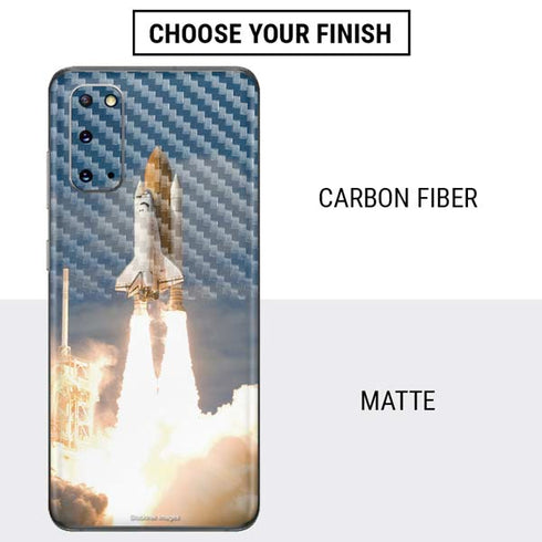 Space Shuttle Atlantis Liftoff Galaxy S20 Skin