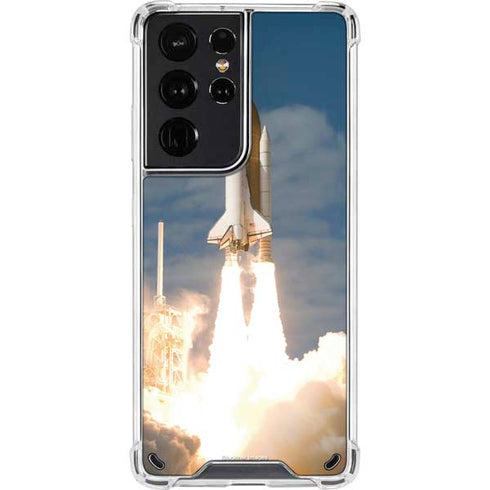 Space Shuttle Atlantis Liftoff Galaxy S21 Ultra 5G Clear Case