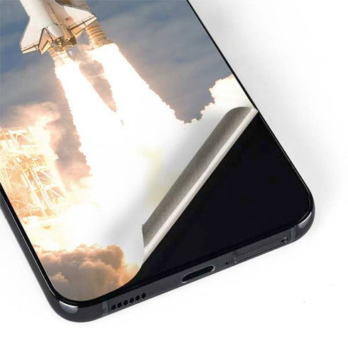 Space Shuttle Atlantis Liftoff Galaxy S22 Skin