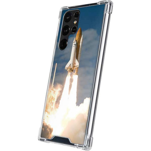 Space Shuttle Atlantis Liftoff Galaxy S22 Ultra Clear Case