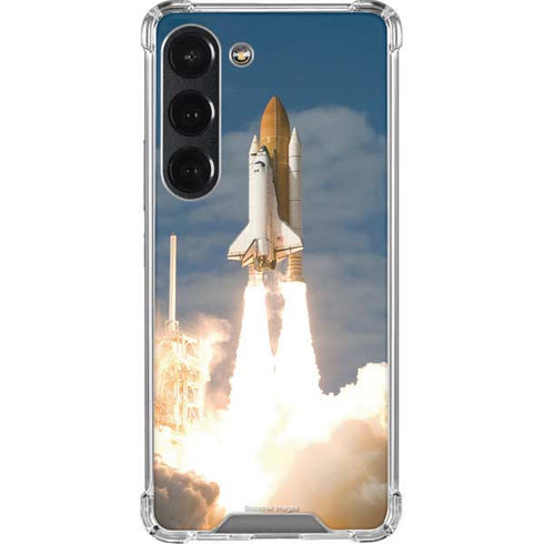 Space Shuttle Atlantis Liftoff Galaxy S23 Clear Case