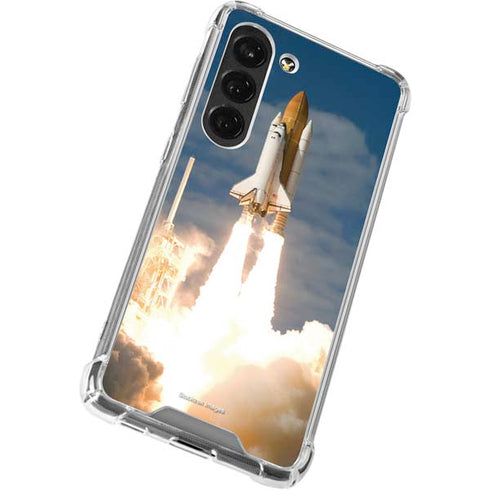 Space Shuttle Atlantis Liftoff Galaxy S23 Clear Case